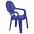 Cadeira Infantil Tramontina Catty Estampada em Polipropileno Azul Azul