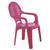 Cadeira Infantil Tramontina Catty Estampada em Polipropileno Rosa Rosa