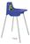 Cadeira Infantil Tramontina para Refeição Monster Alta em Polipropileno Azul