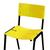 Cadeira ISO Empilhavel Com 1 unidade Amarelo