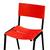Cadeira ISO Empilhavel Com 1 unidade Vermelho