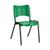 Cadeira Iso Fixa Empilhada em Polipropileno - Qualiflex Verde