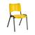Cadeira Iso Fixa Empilhada em Polipropileno - Qualiflex Amarelo