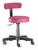 Cadeira Mocho Para Dentista, Tatuador E Podologo Varias cores Direto da Fábrica/RENAFLEX Pink