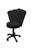 Cadeira mocho para estética de luxo Opala - IN-9 Decor Veludo Preto