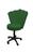 Cadeira mocho para estética de luxo Opala - IN-9 Decor Veludo Verde