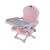 Cadeira Para Bebê Alimentação Refeição Portátil Rosa Rosa