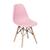 Cadeira para Cozinha Eames Wood Eiffel  Rosa