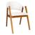 Cadeira Para Sala de Jantar Mesa Cozinha Antonela material sintético Modena - Estopar Corano Branco