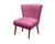 Cadeira Pétala Flor Para Sala de estar Penteadeira Rosê
