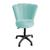 Cadeira Pétala Mocho para Estetica e Penteadeira Escolha sua cor - WeD Decor Azul Turquesa