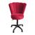 Cadeira Pétala Mocho para Estetica e Penteadeira Escolha sua cor - WeD Decor Vermelho