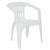 Cadeira plástica com braços branca - Atalaia - Tramontina Branco