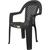 Cadeira plástica com braços - Jacarecica - Solplast Preto