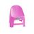 Cadeira Plástica Confort Poltrona Infantil até 50KG Cores Rosa
