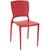 Cadeira Plástica Polipropileno e Fibra de Vidro Safira - Tramontina Vermelho 92048/040