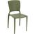 Cadeira Plástica Polipropileno e Fibra de Vidro Safira - Tramontina Verde Oliva 92048/027