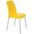 Cadeira Plástica Vanda com Pernas de Alumínio Anodizadas- Tramontina Amarelo 92053, 900