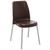 Cadeira Plástica Vanda com Pernas de Alumínio Anodizadas- Tramontina Marrom 92053, 919