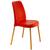 Cadeira Plástica Vanda com Pernas de Alumínio Linheiro - Tramontina Vermelho 92053/540