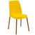 Cadeira Plástica Vanda com Pernas de Alumínio Linheiro - Tramontina Amarelo 92053/500
