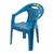 Cadeira Poltrona Infantil Milla Top para Desenhar, Pintar e Estudar. Empilhável, Leve e Ergonômica. Suporta até 53kg Azul