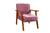 Cadeira Poltrona Verona  Quarto Feminino Clínica Recepção Luxo  rosa
