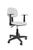 Cadeira Secretaria Bolt com Braco T Branco