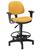 Cadeira Secretária Caixa com Aro Linha Confort Plus Amarelo
