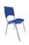 Cadeira Secretaria Ergoplax Fixa BC Azul