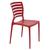 Cadeira Sofia encosto horizontal vermelha Tramontina 92237040 Vermelho