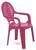 Cadeira Tramontina Infantil Catty em Polipropileno Estampado Rosa
