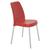 Cadeira Tramontina Vanda Summa em Polipropileno Vermelho com Pernas de Alumínio Vermelho