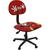 Cadeira Xtech Mickey Mouse Xtf Dc001Mk Preto Vermelho Preto