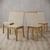 Cadeiras Kit 4 Cadeiras Isa Nature/Linho - Henn Branco