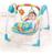 Cadeirinha Balanço Infantil Música Cadeira Descanso Bebê Automática Menino Menina Som Ajustável Portátil Verde