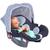 Cadeirinha Bebê Conforto Com Alça Para Carro Com Cinto de Segurança Veicular Menino Menina Infantil Confortável Preto