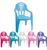 Cadeirinha Cadeira Infantil Adicional Para Mesa Mesinha Azul