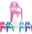 Cadeirinha Cadeira Infantil Adicional Para Mesa Mesinha Rosa