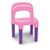 Cadeirinha Cadeira Infantil Adicional Para Mesa Mesinha Inf Rosa