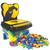 Cadeirinha Com Blocos De Montar Infantil 256 Peças Educativo Cadeira Didática Brinquedos GGB Batman