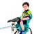 Cadeirinha Para Passeio de Bicicleta Traseira Kid Bike Turquesa
