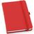 Caderneta de Anotações 9x14cm 80 Folhas Pautadas Vermelho