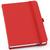 Caderneta de Anotações 9x14cm 80 Folhas Sem Pauta Vermelho