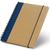 Caderneta de Anotações Ecológica 10x14cm 60 Folhas Sem Pauta Azul