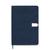 Caderneta Tipo Moleskine Bolso Anotações Lisa 2 Opções Cores Azul