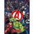 Caderno Brochurão Grande Universitário Avengers Vingadores 80 Folhas Capa Dura Tilibra 8