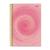 Caderno Espiral 1 Materia Blush 80 Folhas - Foroni Terracota