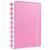 Caderno Inteligente Grande Escolar 80 Folhas Tamanho B5 Top Rosa Claro