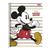 Caderno universitario 10m 160folhas mickey vintage cd foroni Branco